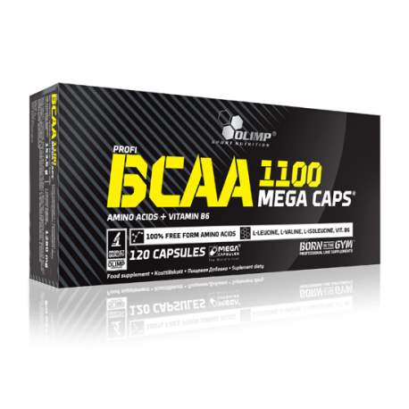 BCAA 1100 Mega - 120 capsules