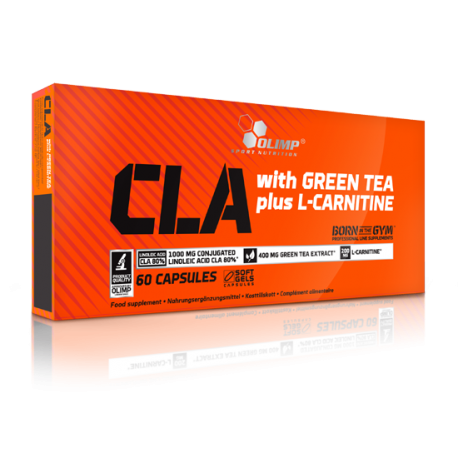 CLA & Green Tea Plus L-Carnitine - 60 Capsules