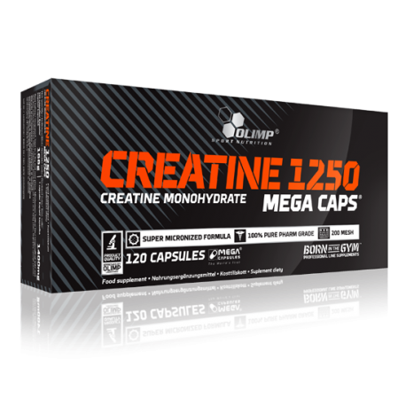 Creatine 1250 Mega Caps - 120 Capsules