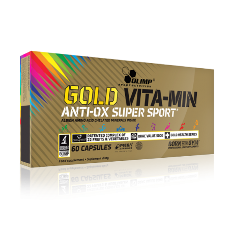Gold Vita-Min Anti-Ox Super Sport - 60 Capsules