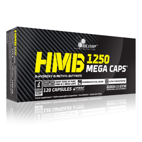 HMB 1250 Mega Caps - 120 Capsules
