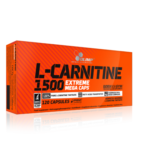 L-Carnitine 1500 Extreme Mega Caps - 120 Capsules