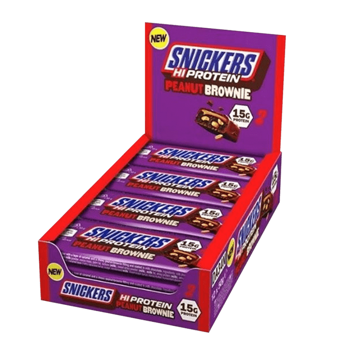 Snickers HI Protein Bar Peanut Brownie - 12x50g